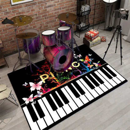 Electronic Drum Soundproofing Carpet Mat