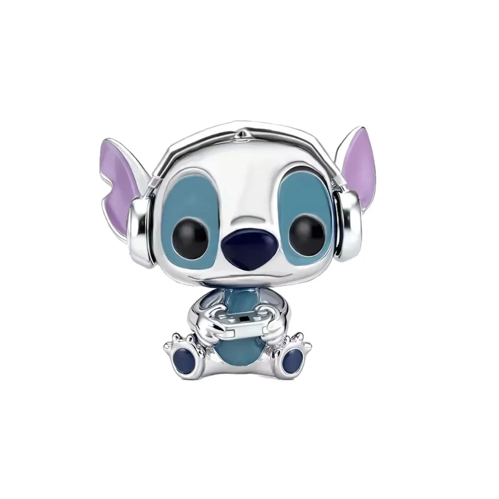 Disney 925 Silver Puppy Charm Bead For Bracelet Jewelry