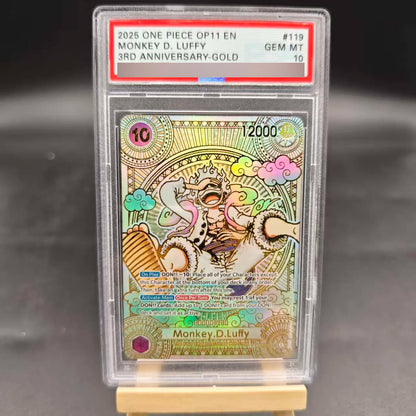 One Piece OP13 Luffy Sabo Ace English Rating Card Set