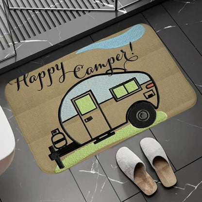 VIKAMA Camping Car Cartoon Non-Slip Entrance Mat