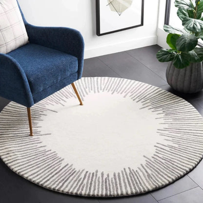 Fluffy Soft Light Luxury Round Plush Area Rug