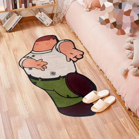 VIKAMA Anime Character Soft Non-Slip Area Rug