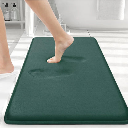 Olanly Silicone Memory Foam Non-Slip Bath Mat