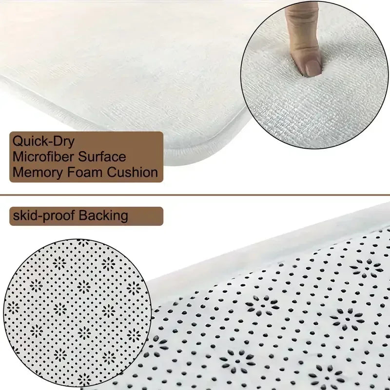 VIKAMA 3D Deep Hole Optical Illusion Anti-Slip Doormat
