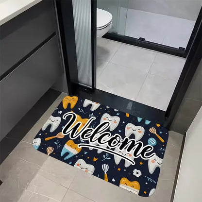 VIKAMA Dental Clinic Floor Mat Modern Design Non-Slip Entrance Carpet Professional Home Decor