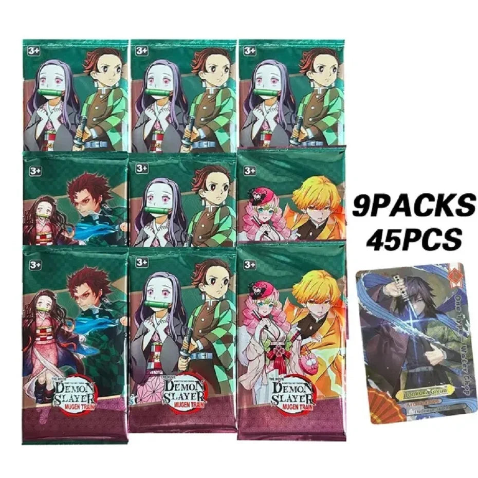 Demon Slayer Mugen Train Ultra Rare Character Card Set