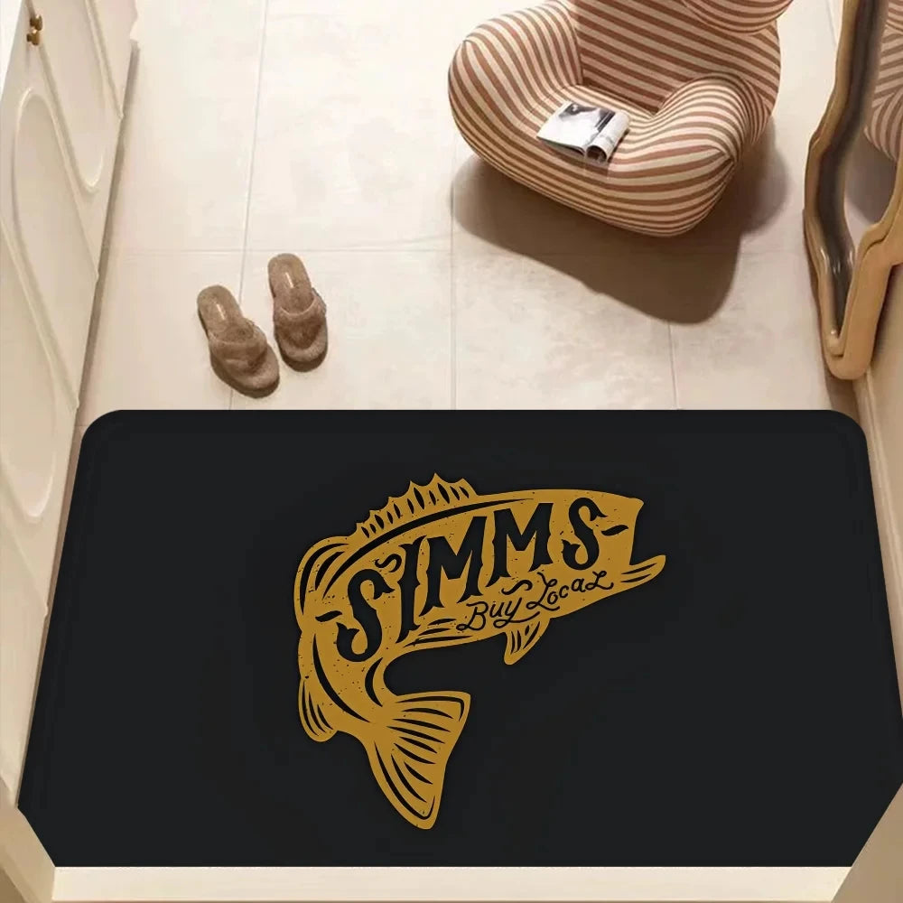 Nash Fishing Logo Anti-Slip Floor Mat