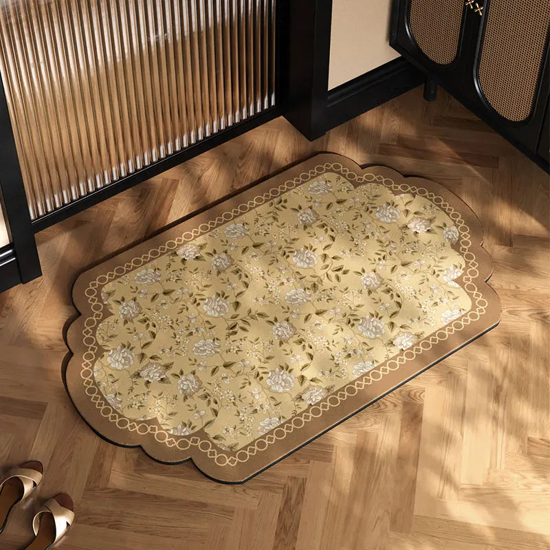 American Retro Diatom Bathroom Non-Slip Mat