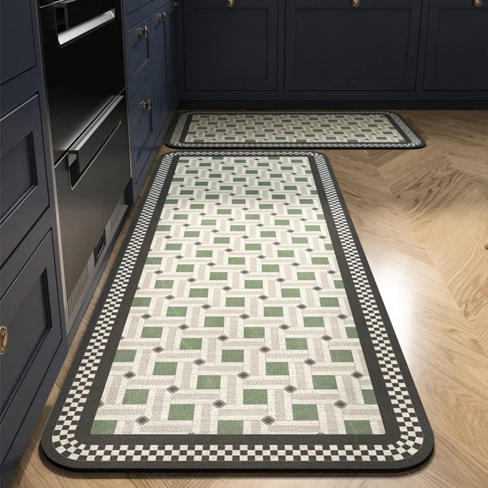 VIKAMA Kitchen Floor Mat Long Carpet Entrance Door Living Room Bedroom Rug