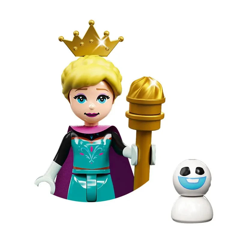 Disney Princess Character Building Blocks Toy Set