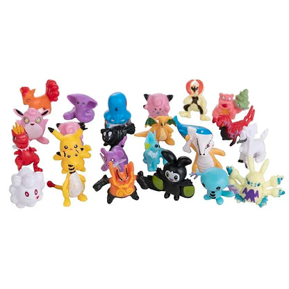 Pokemon Pikachu Mini Figure Model Set 24 144 Pieces