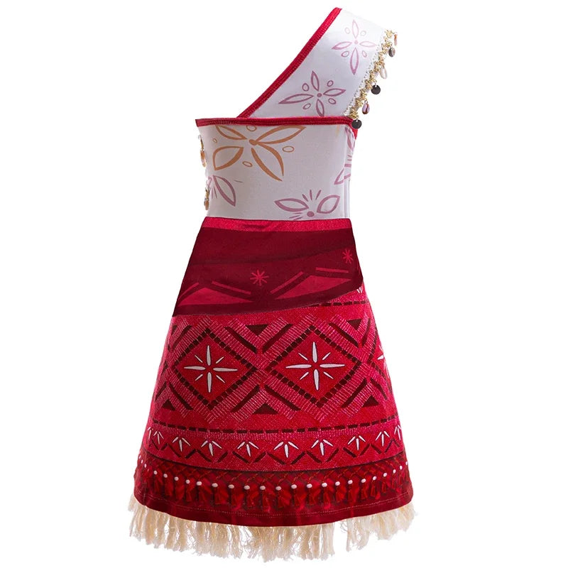 Moana 2 Princess Costume Dress For Girls