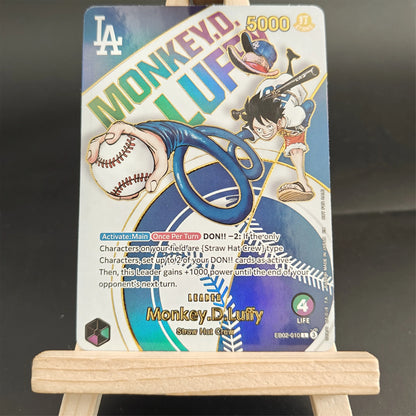 One Piece Dodgers Luffy Ace EB02 010 Foil Promo Card
