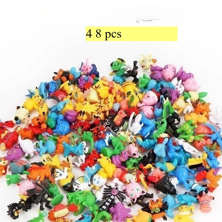 Pokemon Pikachu Mini Action Figure Set 24 144 Pieces