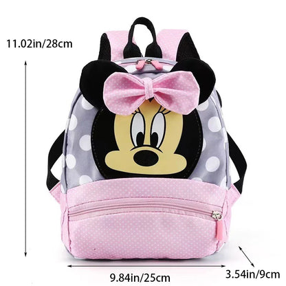Disney Minnie Pink Kindergarten Backpack For Kids