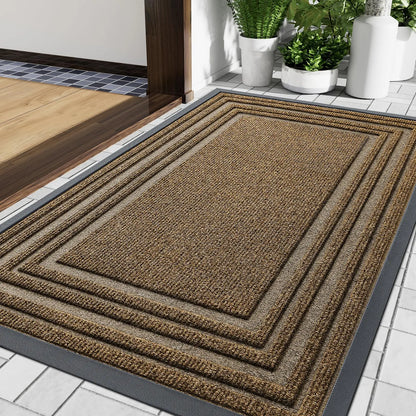 Olanly Heavy Duty Rubber Non-Slip Doormat