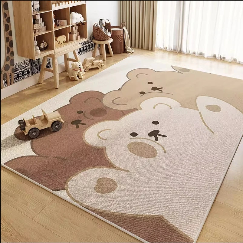 VIKAMA Kids Playroom Crawling Area Rug