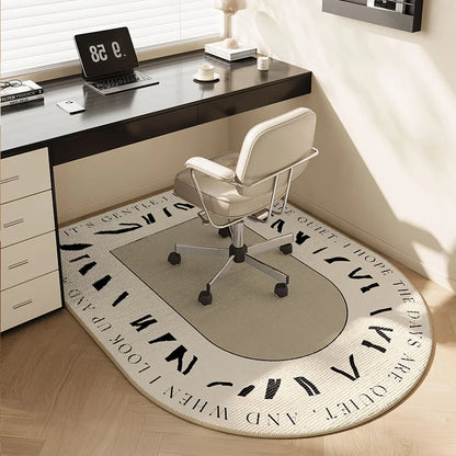VIKAMA Computer Chair Anti-Slip Floor Mat / Desk Chair Pad
