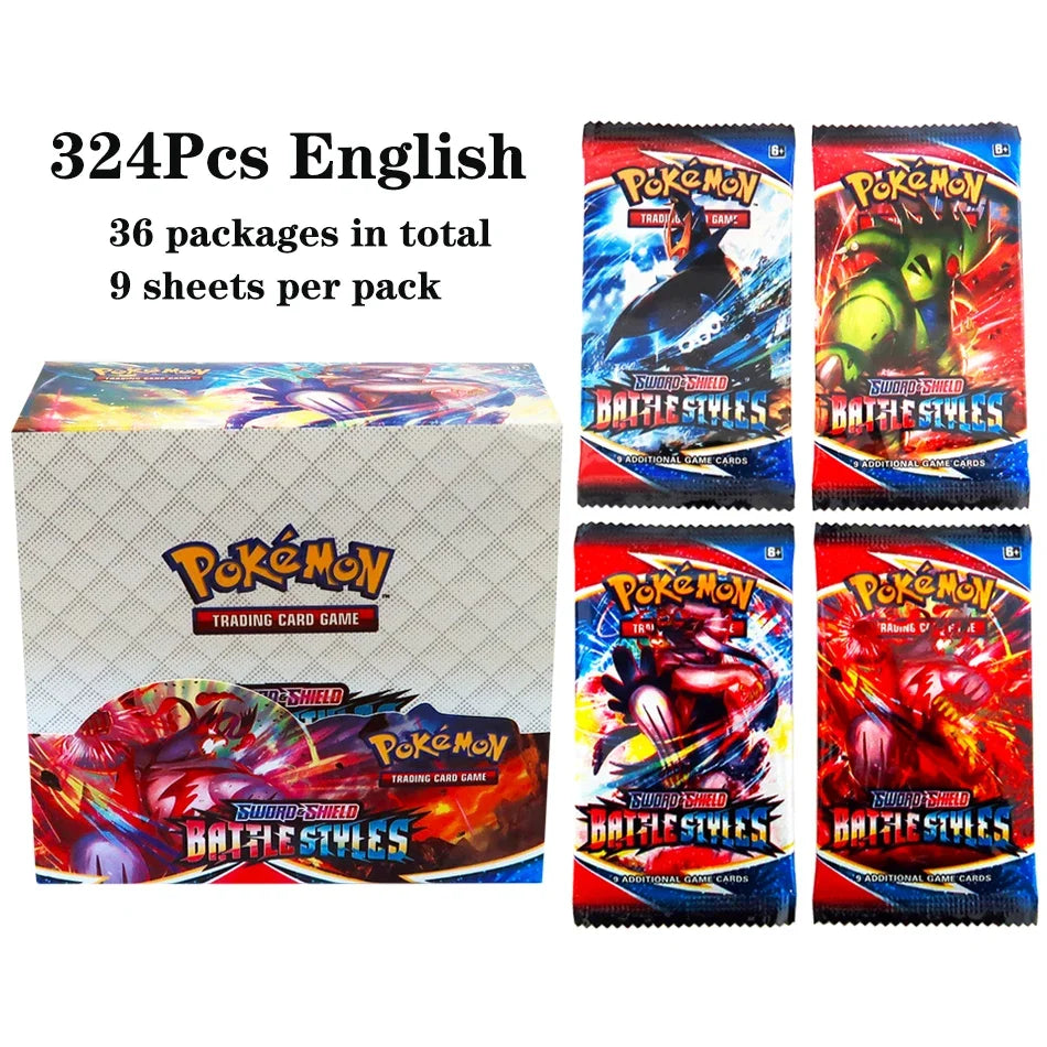 Pokemon Fusion Strike Booster Box 324 Cards 36 Packs