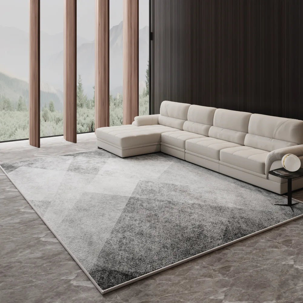 VIKAMA Nordic Light Luxury Large Area Living Room Carpet Sofa Coffee Table Bedroom Floor Mat
