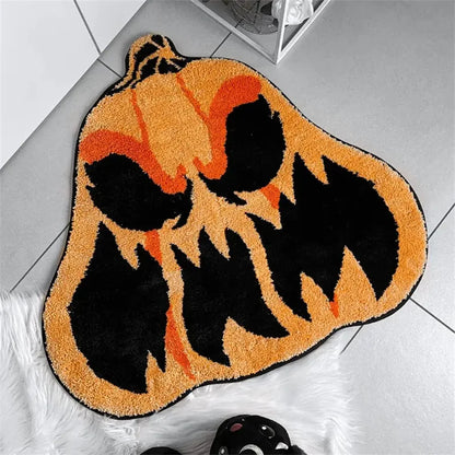 VIKAMA Halloween Ghost Imitation Cashmere Soft Area Rug