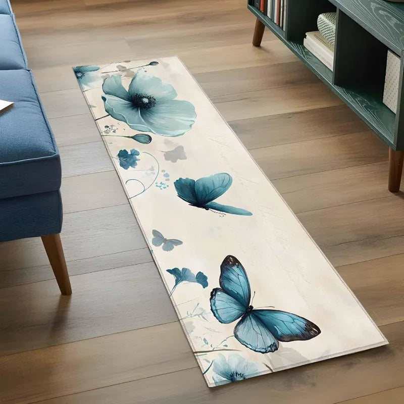Bohemian Floral Runner Rug