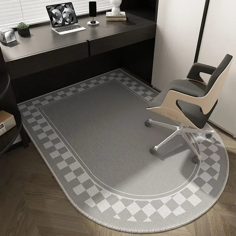 Gaming chair floor mat anti-slip soundproof bedroom rug