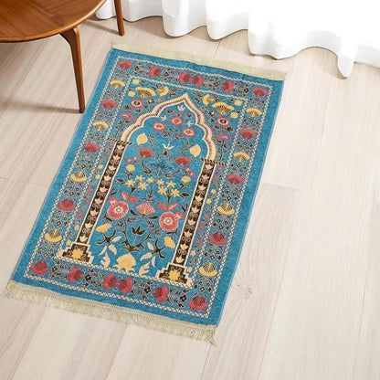 Foldable Persian-style prayer rug 110x70cm