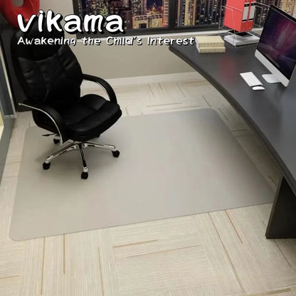 VIKAMA Office Chair Mat Non-Slip Floor Protector Home Office Study Durable Decor