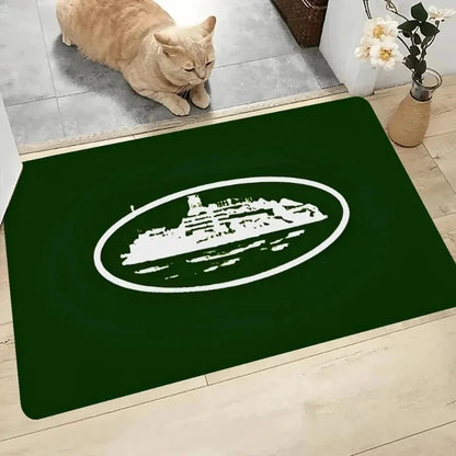 Devil’s Island English Carpet Kids Bedroom Rug Non-Slip Doormat Living Room Balcony Bedside Area Rug Home Decor