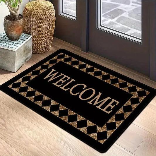 Please remove shoes non-slip entry mat