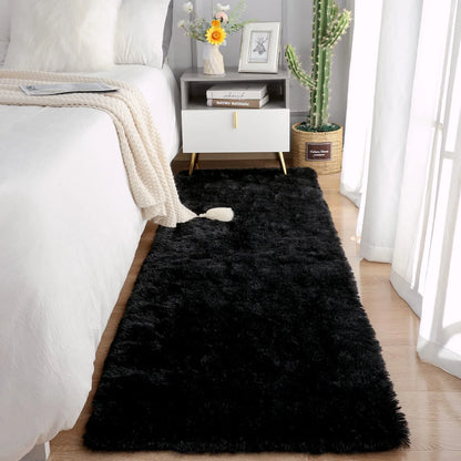 VIKAMA Soft Fluffy Running Area Rug
