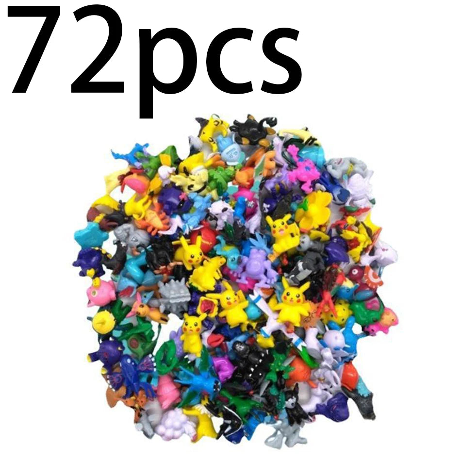 Pokemon Pikachu Mini Action Figure Set 24 144 Pieces