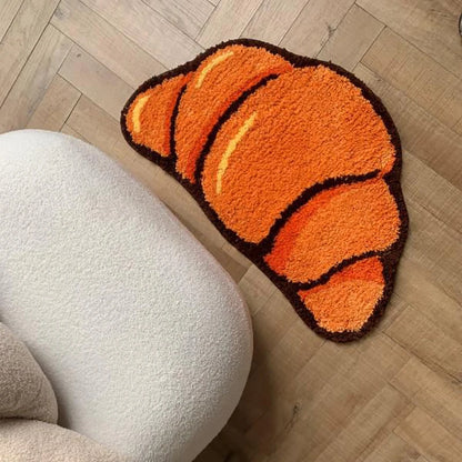 LAKEA Croissant Fluffy Non-Slip Area Rug