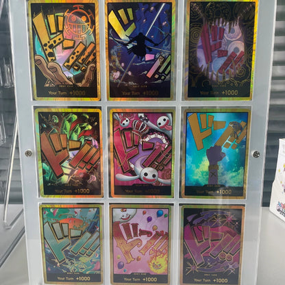 One Piece PRB01 Gold DON Super Parallel Foil Card