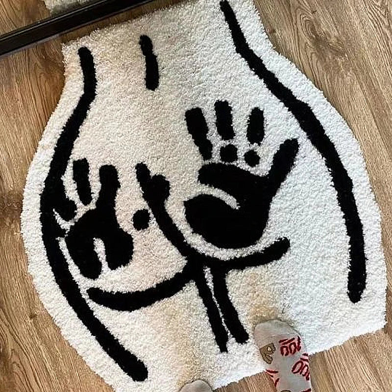 Butt Tufted Non-Slip Absorbent Rug