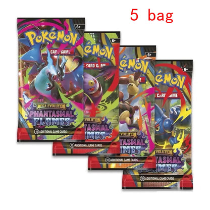 Pokemon Prismatic Evolutions Phantasmal Flames Booster Box 360 Cards