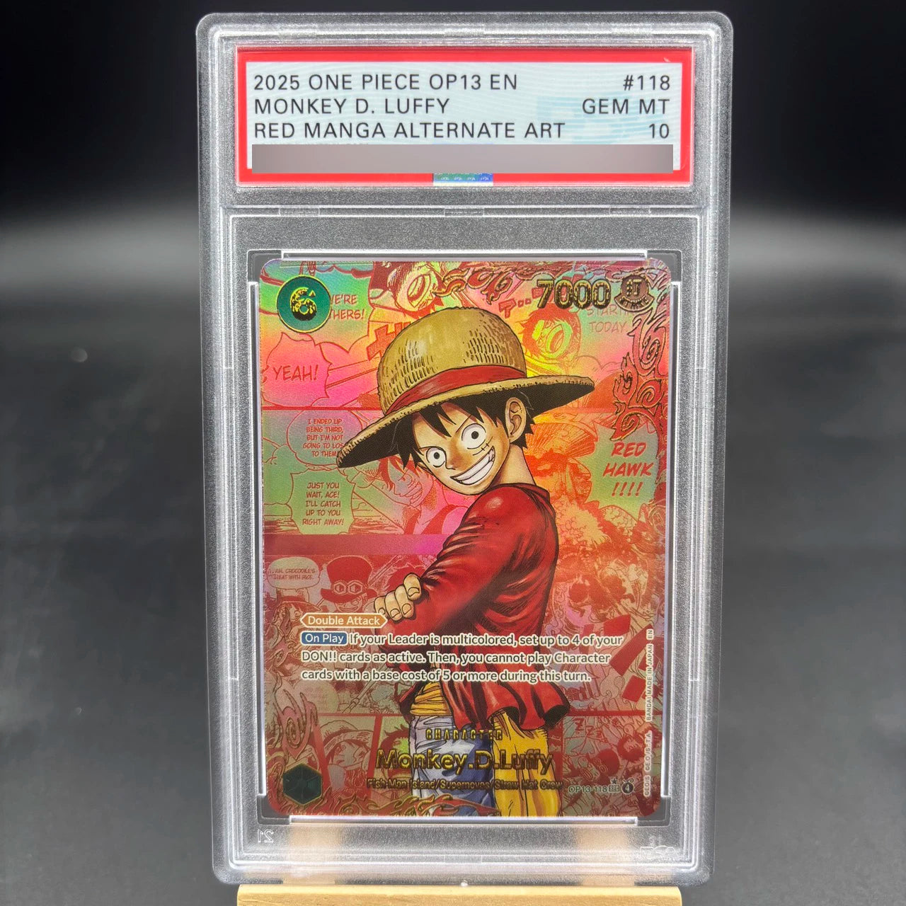 One Piece OP13 Luffy Sabo Ace English Rating Card Set