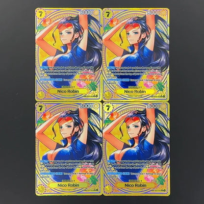 One Piece EB03 Heroines SP Textured Foil Card Set