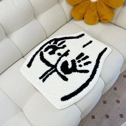 Butt Tufted Non-Slip Absorbent Rug