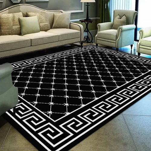 VIKAMA Nordic Luxury Modern Non-Slip Area Rug