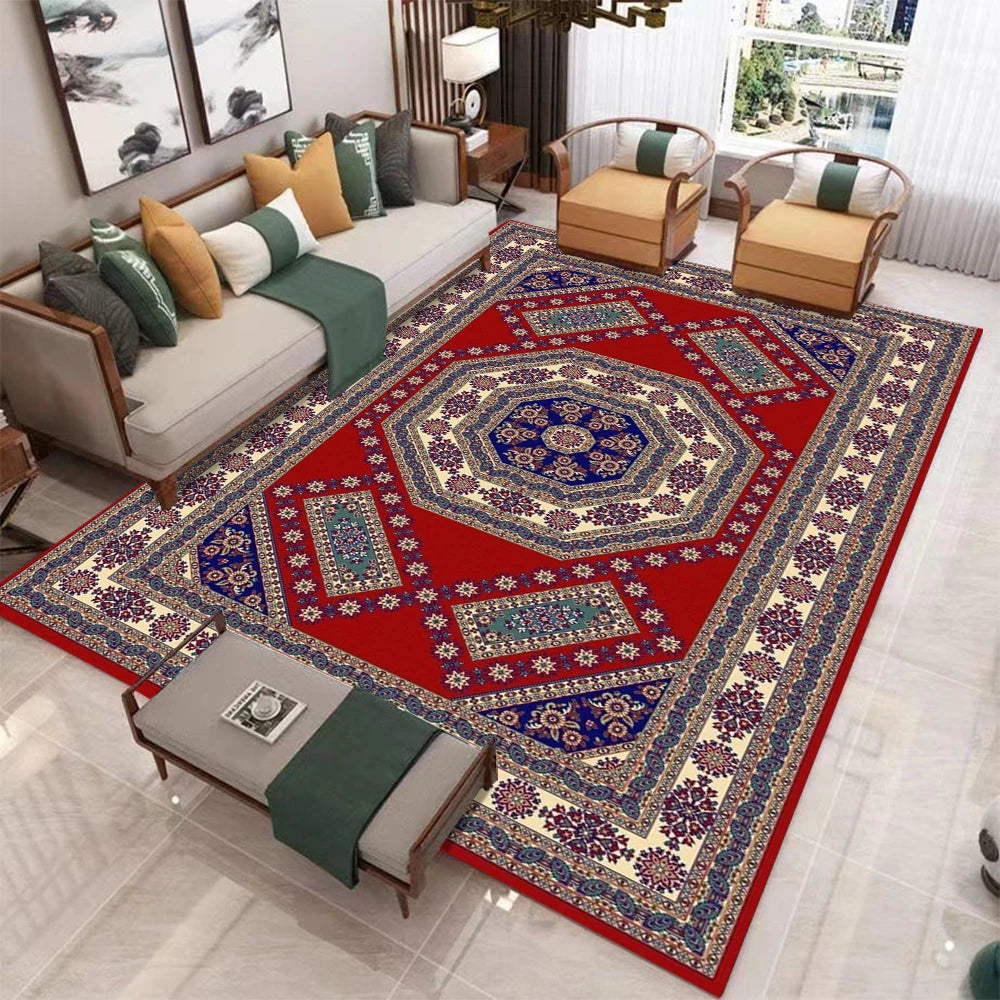 Oriental Red Persian Vintage Area Rug