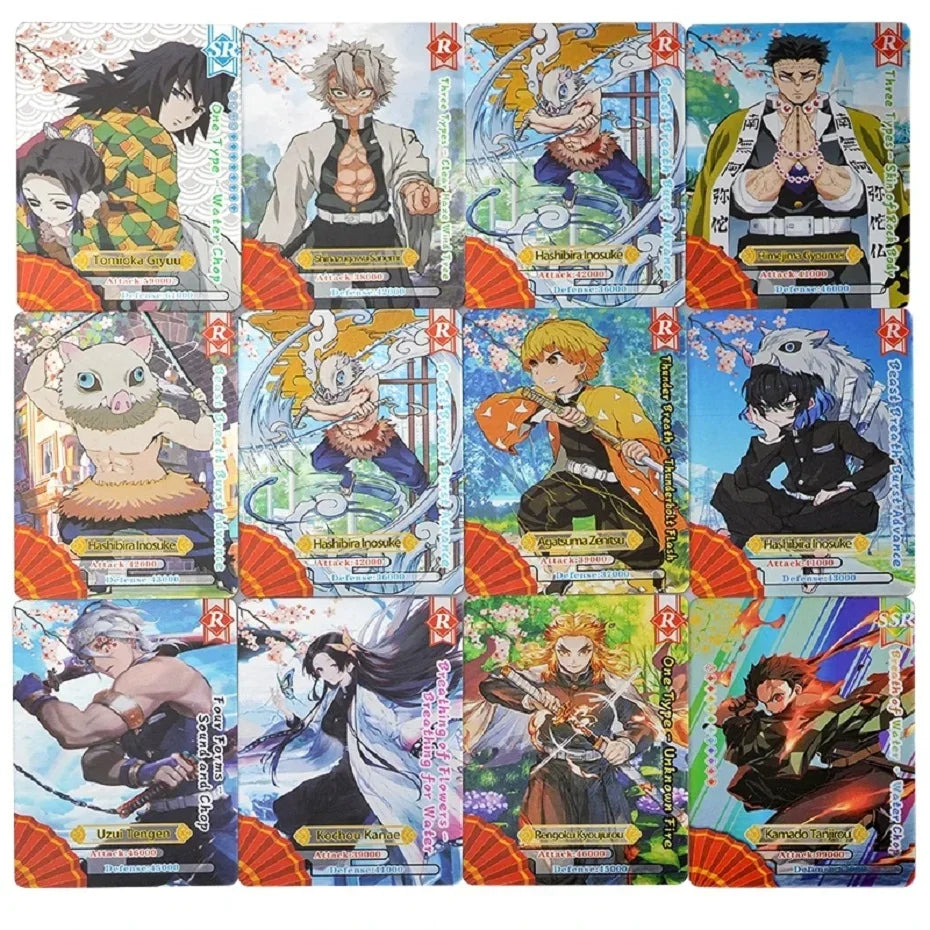 Demon Slayer Mugen Train Ultra Rare Character Card Set