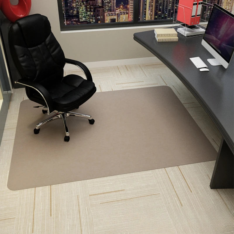 90×120 cm Office Chair Mat Computer Gaming Chair Mat Bedroom Living Room Desk Swivel Chair Carpet Floor Protector