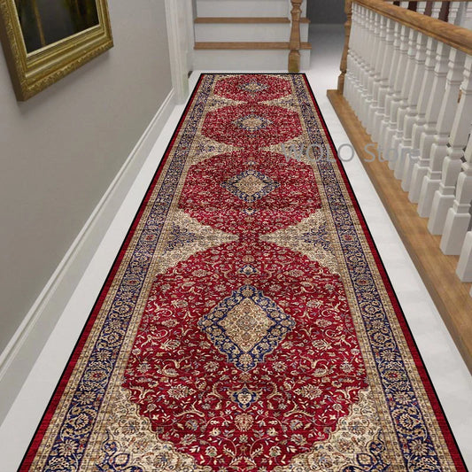 Bohemian Long Corridor Non-Slip Runner Rug