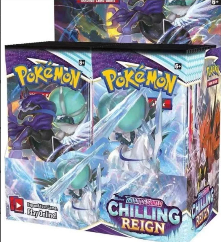 Pokemon 360PCS English Trading Card Collection – Chilling Reign & Darkness Ablaze