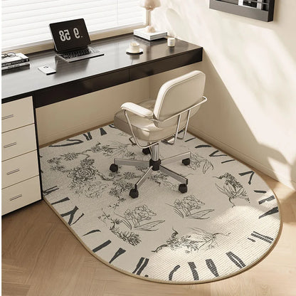 VIKAMA Computer Chair Anti-Slip Floor Mat / Desk Chair Pad