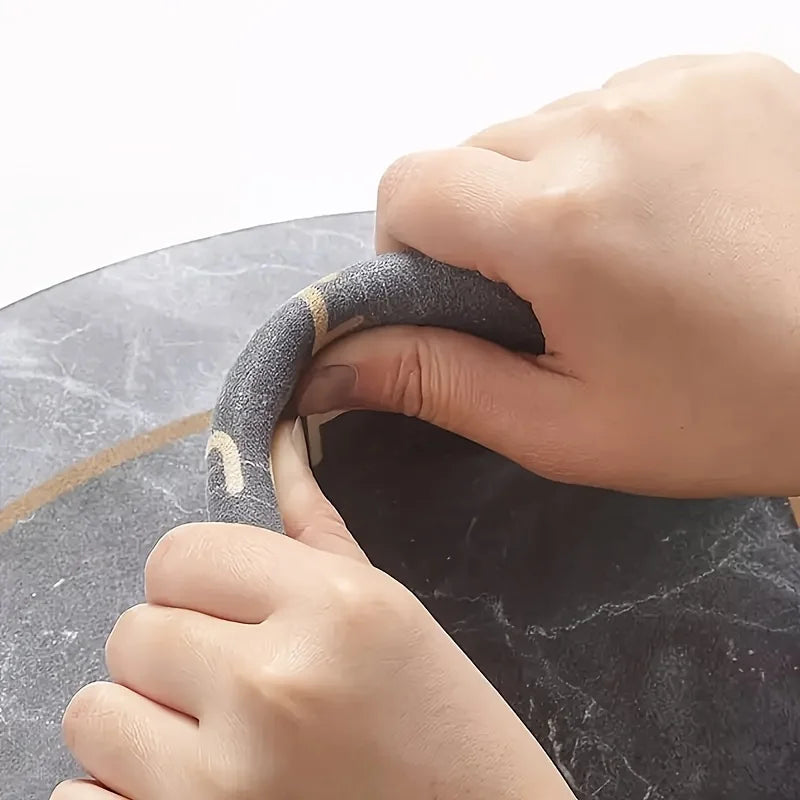 Irregular Diatom Mud Absorbent Pet Mat