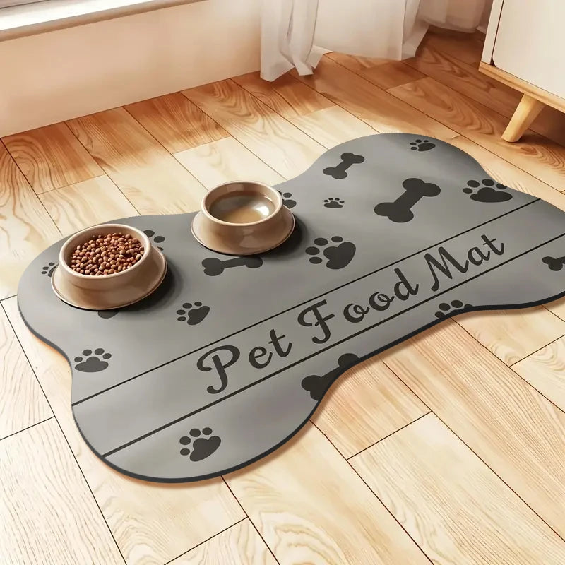 Diatom Mud Non-Slip Pet Feeding Mat