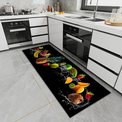 Kitchen Rug Durable Waterproof Non-Slip Large Washable Entrance Doormat Home Floor Carpet House Hold Mat Home Decor